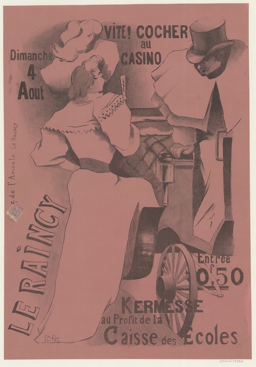 Le Raincy Dimanche 4 août Vite cocher au Casino 1900
