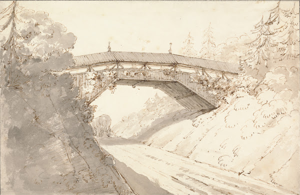 Design for Covered Bridge over the Great Western Road