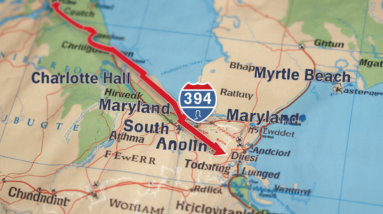 How Far Is Charlotte Hall from Myrtle Beach? Travel Guide