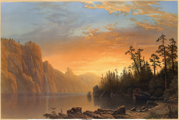 Sunset in California ca 18611897