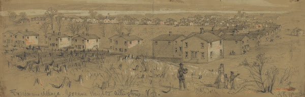 Freedmans villageGreene Heights Arlington VA 1864