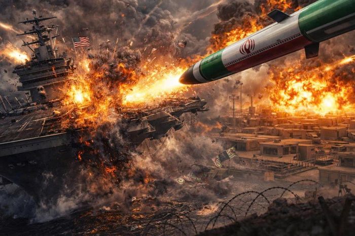 Tên lửa, UAV Iran xuyên thủng phòng thủ, lính Mỹ trúng đòn - Báo VTC News