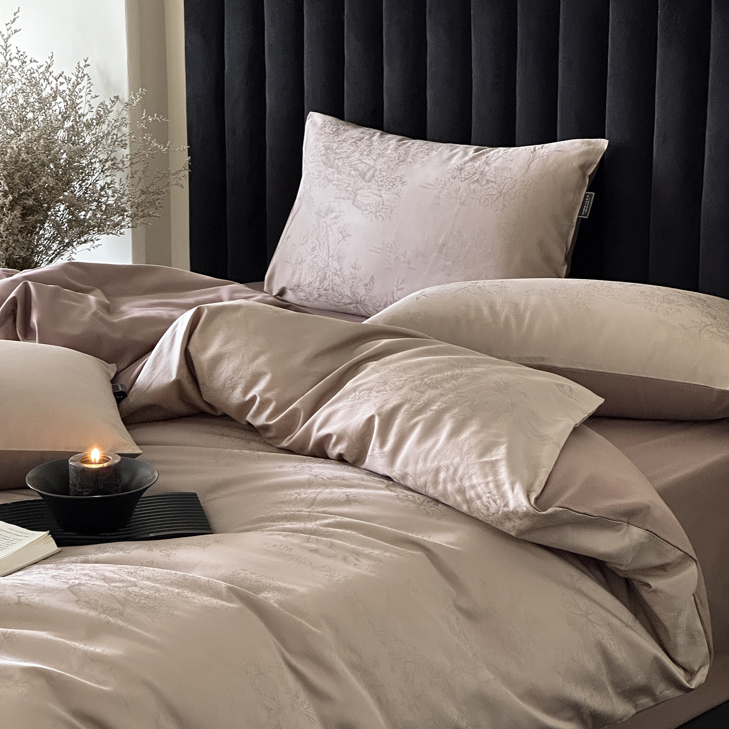 Cotton Bedding Set, Jacquard, Autumn and Winter