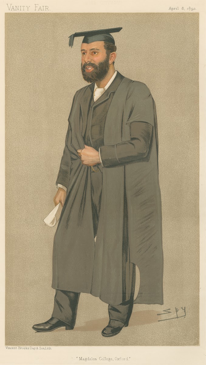 Teachers and Headmasters Magdelen College Mr Thomas Herbert Warren April 8 1893