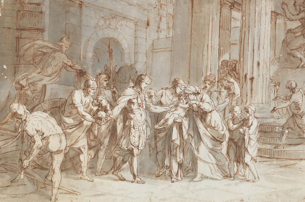 The Farewell Between Hector And Andromache