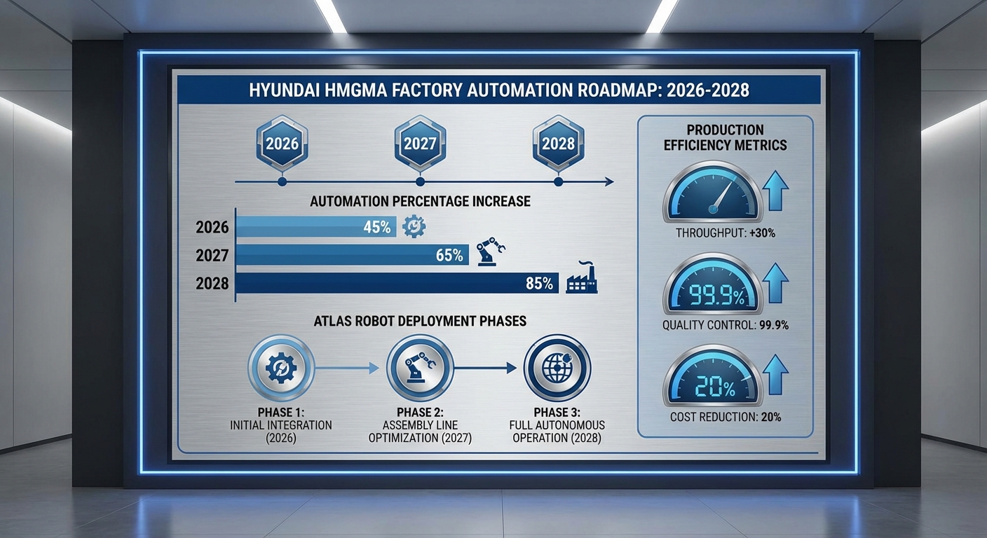 현대차 자동화 로드맵
