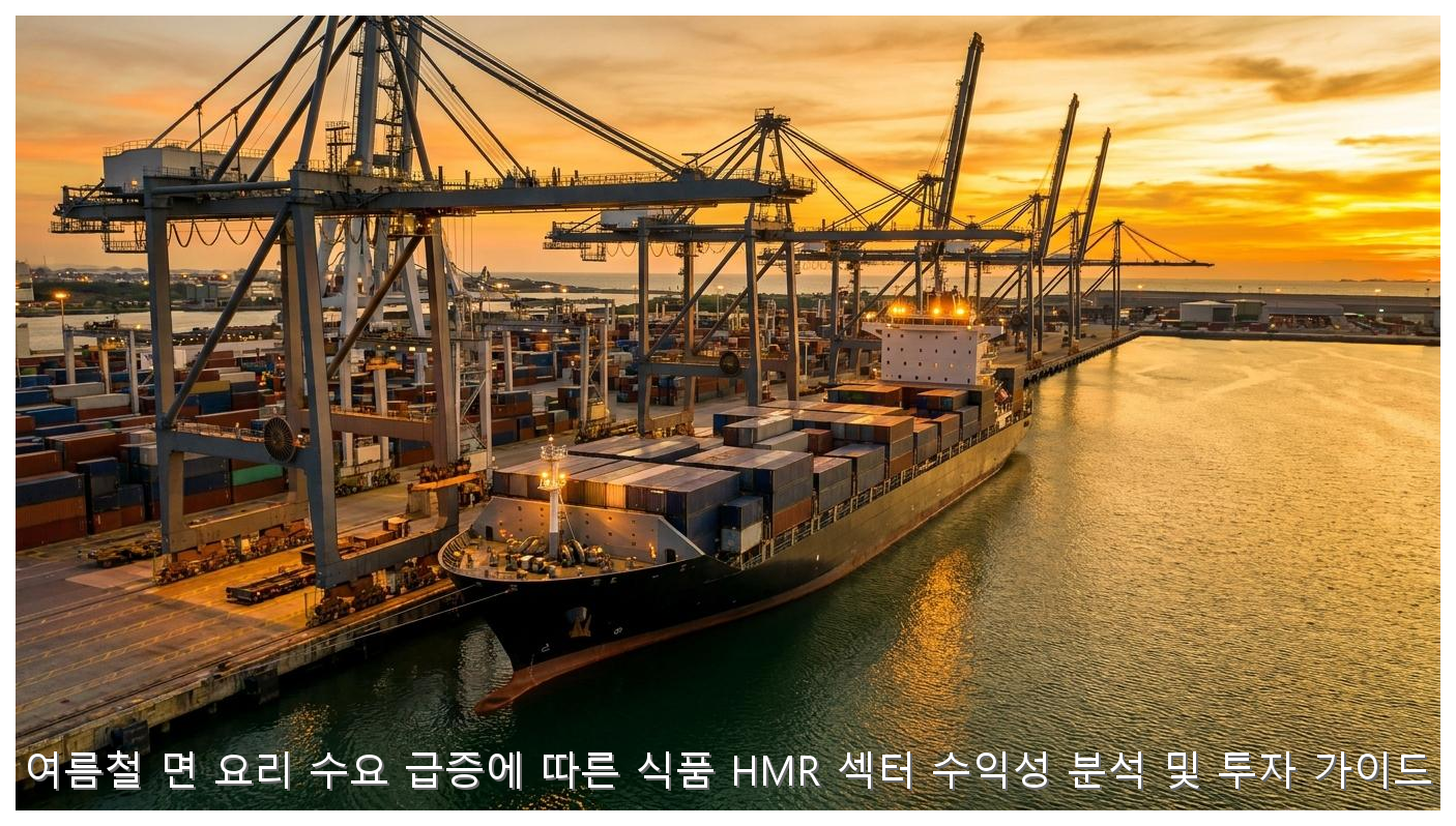 여름철 면 요리 수요 급증에 따른 식품 HMR 섹터 수익성 분석 및 투자 가이드 핵심 안내 및 분석 인포그래픽 (5)