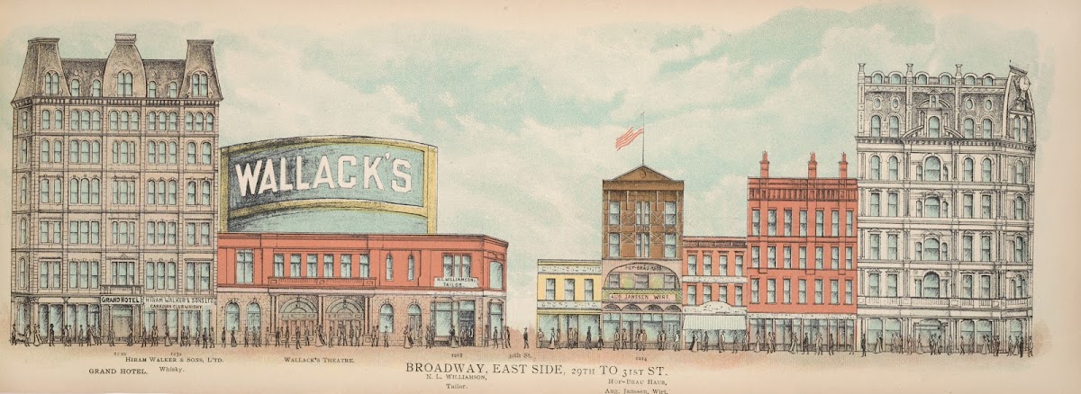 Broadway East Side 29th to 31st St 1899