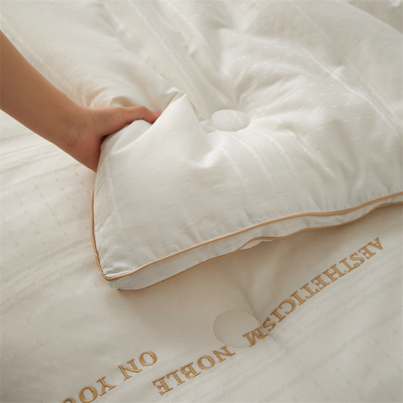 Cotton blanket with soy fiber filling, warm, fall/winter