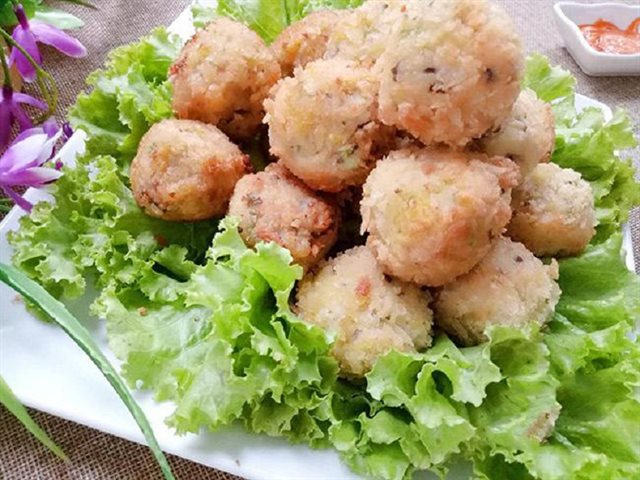Chả Nghêu Viên Chiên