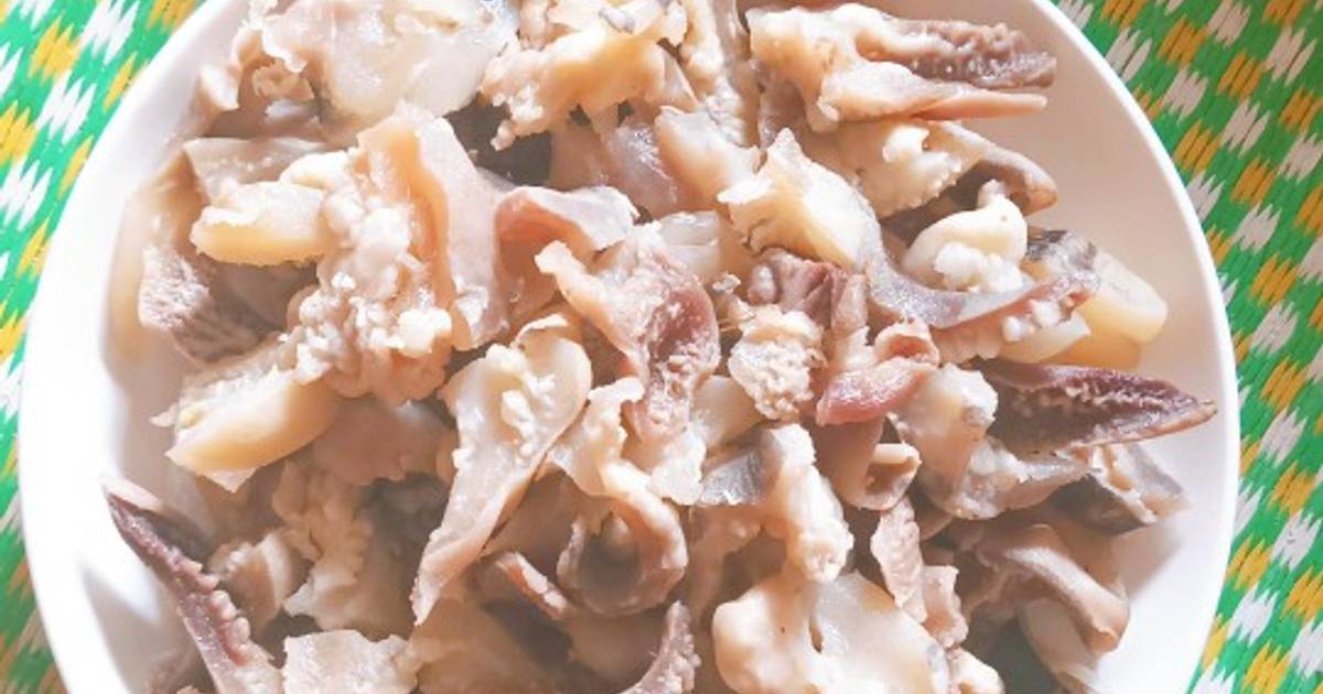 Vó bò chấm tương gừng
