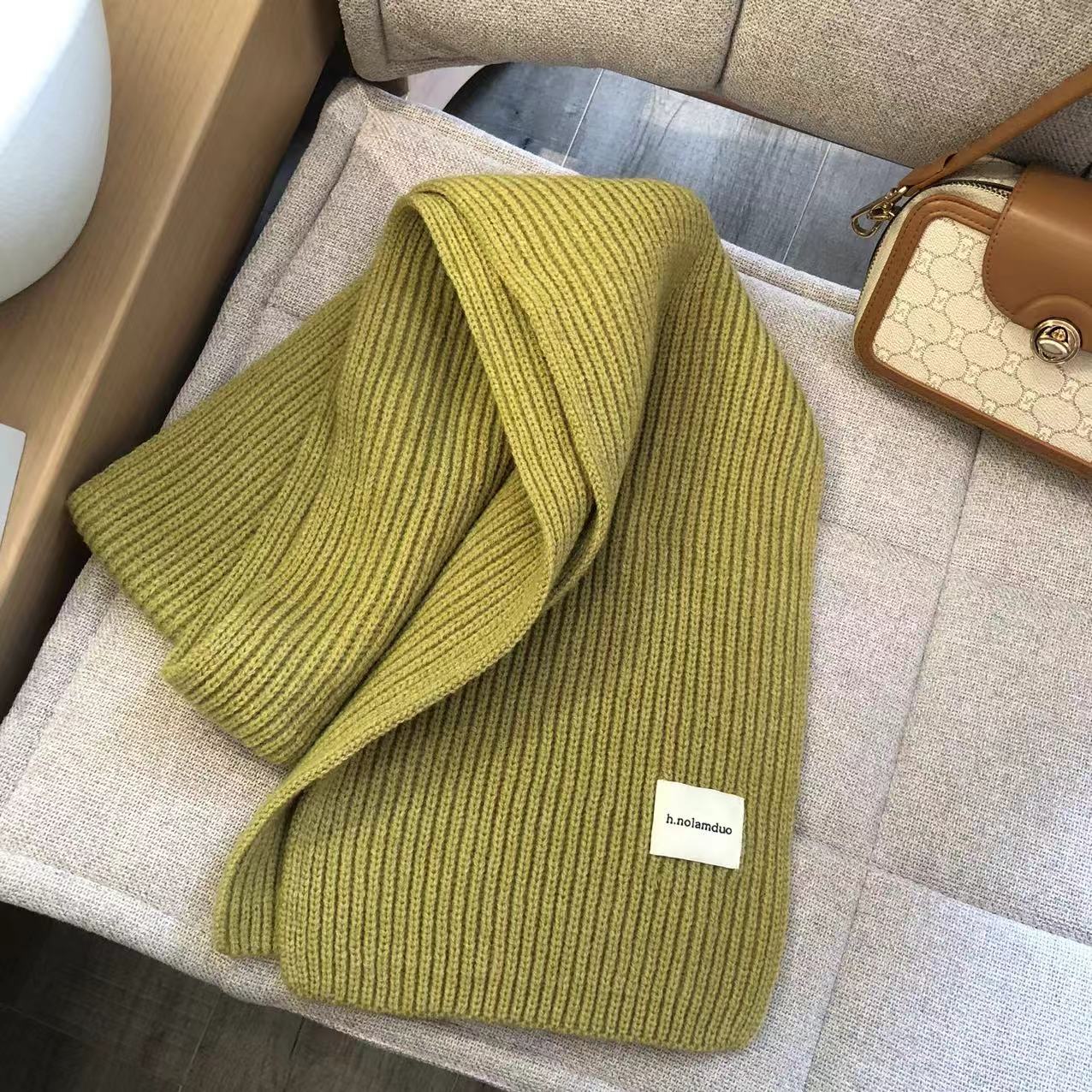 Strickschal, 20x160 cm, für Herbst und Winter