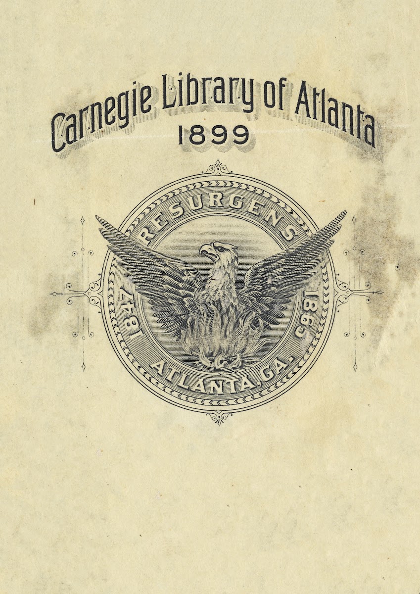 Carnegie Library of Atlanta 1899