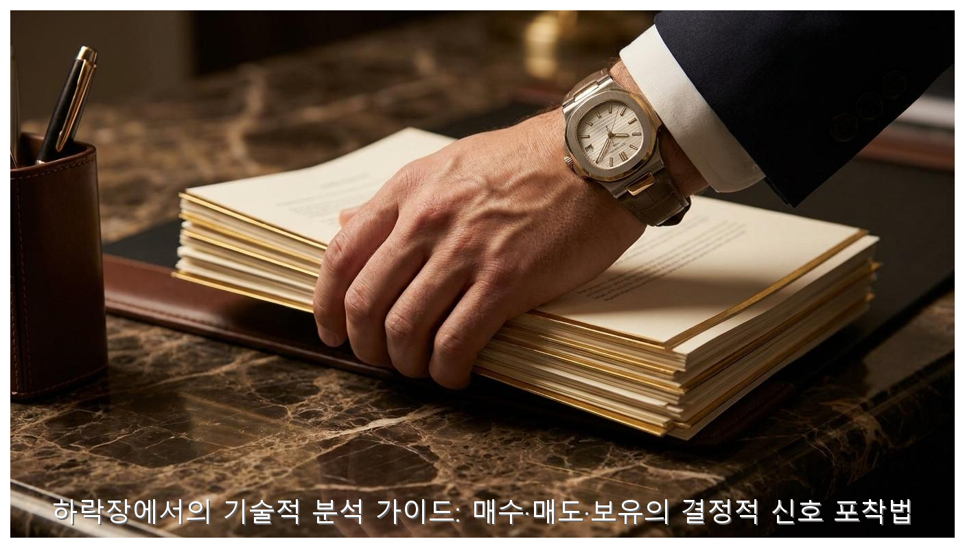 하락장에서의 기술적 분석 가이드: 매수·매도·보유의 결정적 신호 포착법 핵심 안내 및 분석 인포그래픽 (3)