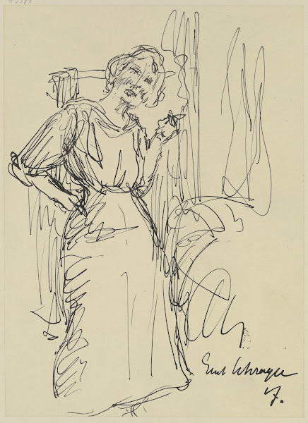 Standing girl 1917