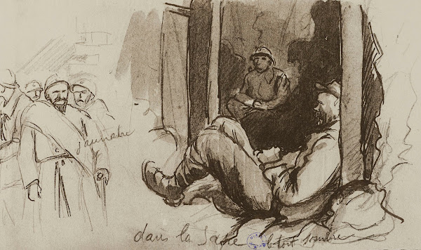 Dans la sape le toit sombre 1915 1916