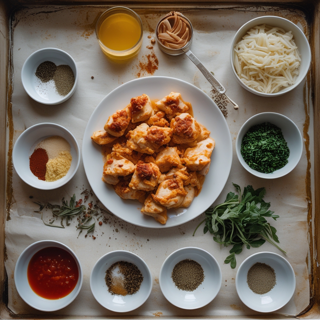 Ingredients for Baked Chicken Parmesan Easy Homemade Comfort Food