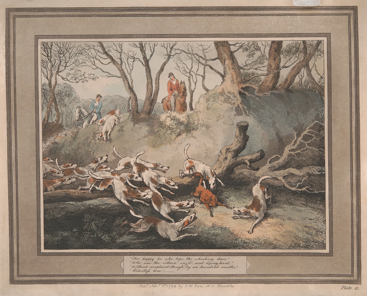 For happy he who tops the wheeling chace 1794