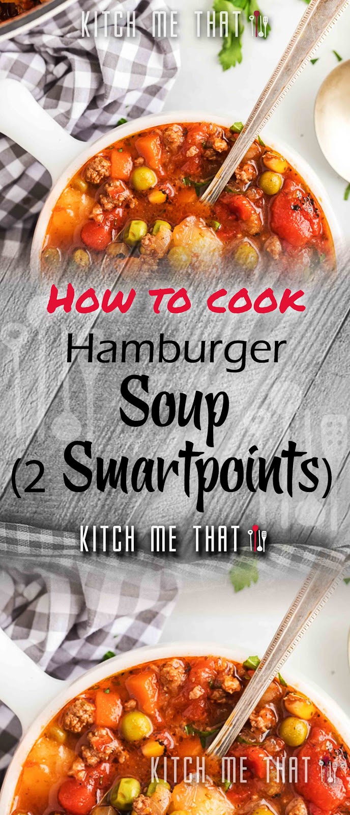 Hamburger Soup – Smartpoints 2