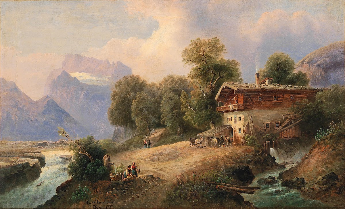 Bei Berchtesgaden 1878