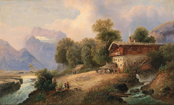 Bei Berchtesgaden 1878