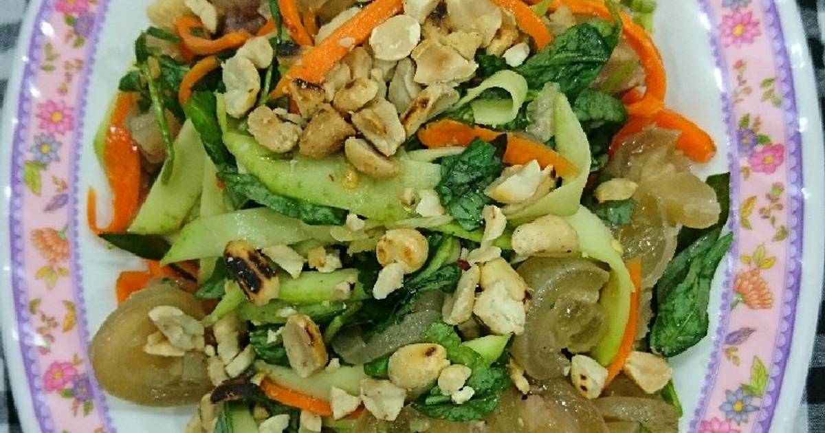 Gân bò trộn xoài