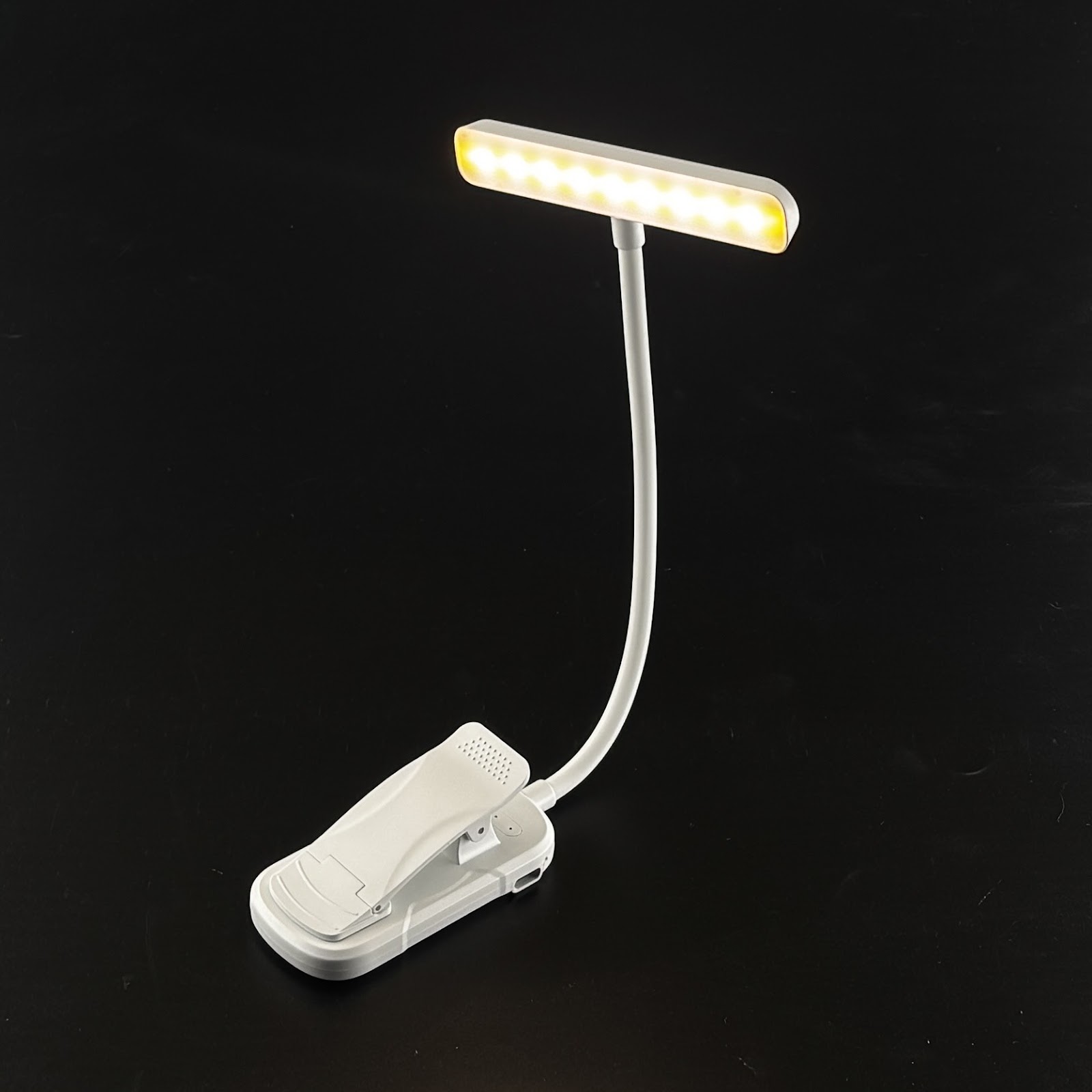 LED-Buchklemme mit 19 LEDs für augenschonendes Lesen