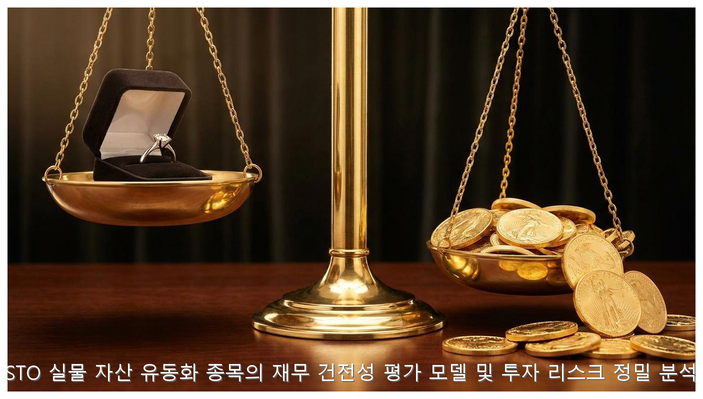 STO 실물 자산 유동화 종목의 재무 건전성 평가 모델 및 투자 리스크 정밀 분석 핵심 안내 및 분석 인포그래픽 (5)