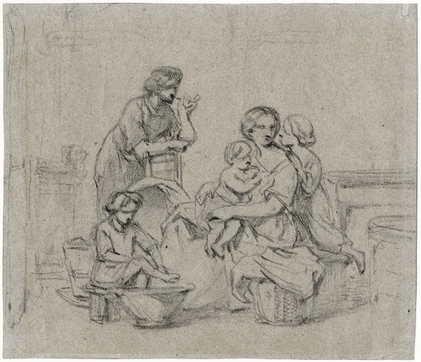 Interior with family