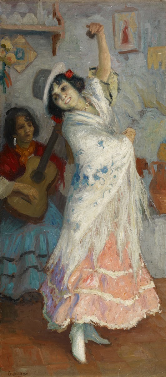 A Flamenco Dancer c 1913