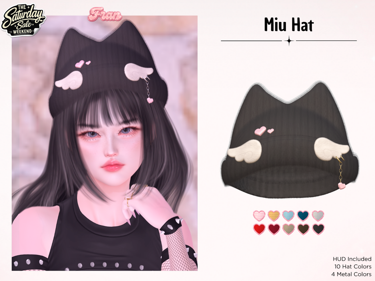 Miu hat - Unrriged
