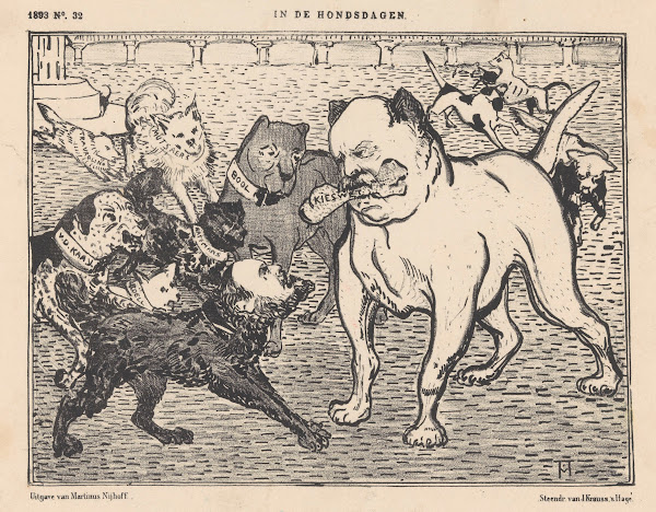 Spotprent Op De Kieswet Van Johannes Tak Van Poortvliet In Or Before 1893