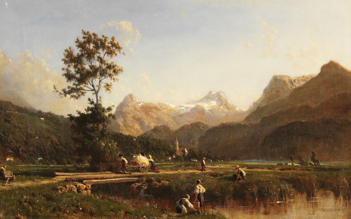 Schweizer Alpenlandschaft