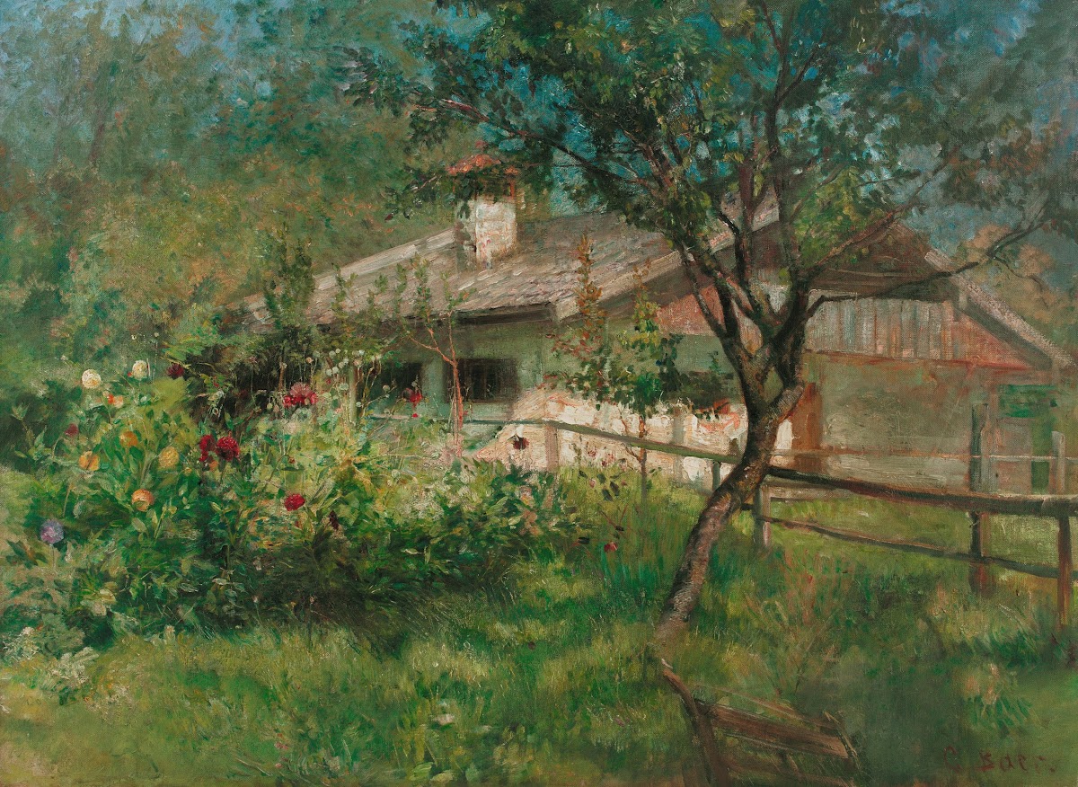 Fischerhaus auf der Fraueninsel circa 1895