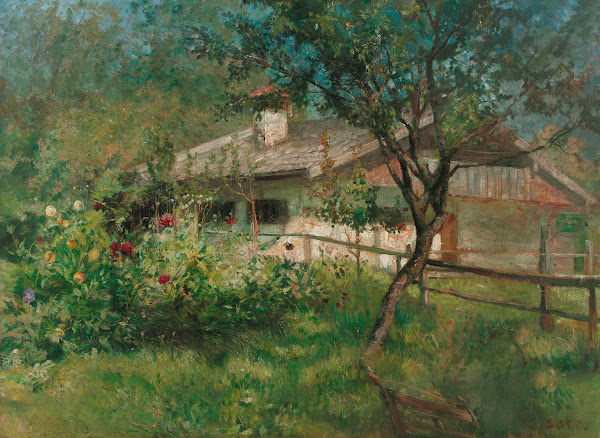 Fischerhaus auf der Fraueninsel circa 1895