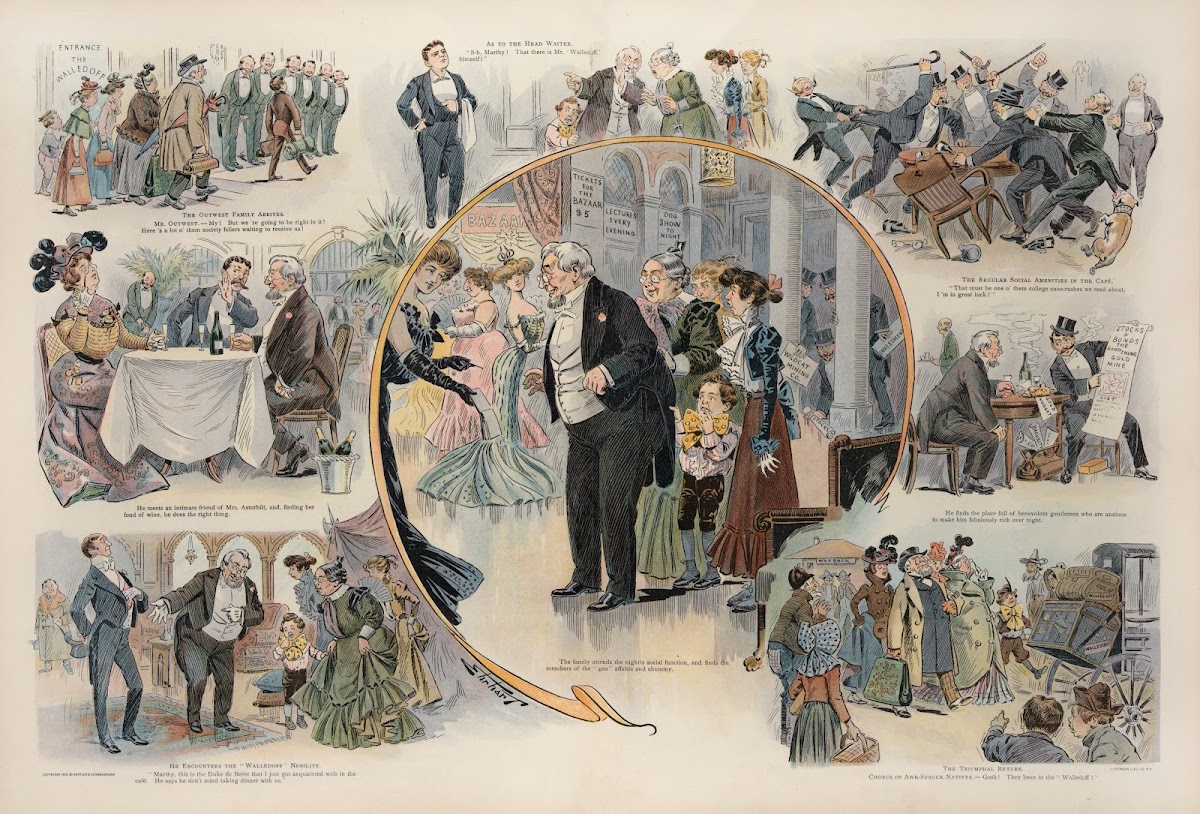 Into society via the Walledoff 1901