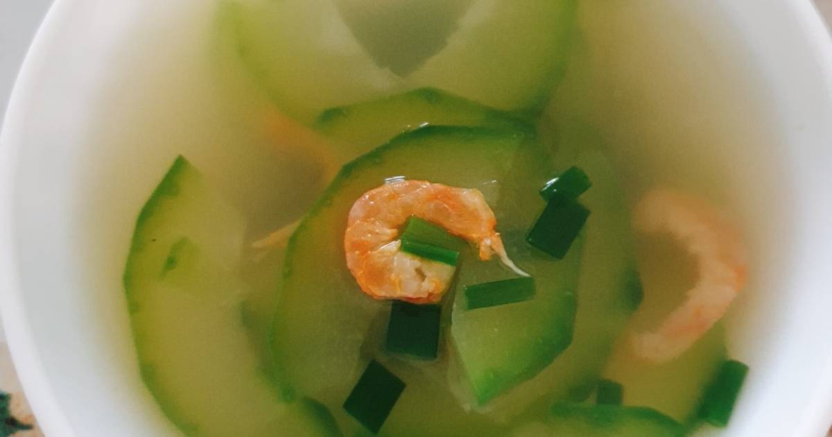 Canh Bí Đao nấu Tôm khô