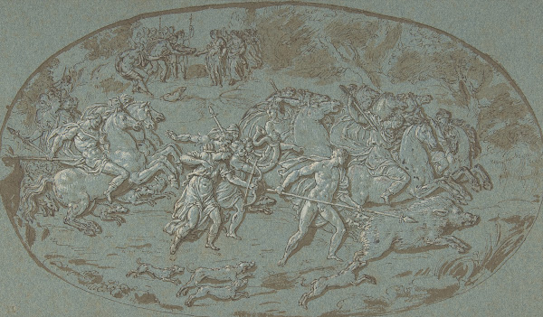 Hunt of the Calydonian Boar late 17thearly 18th century