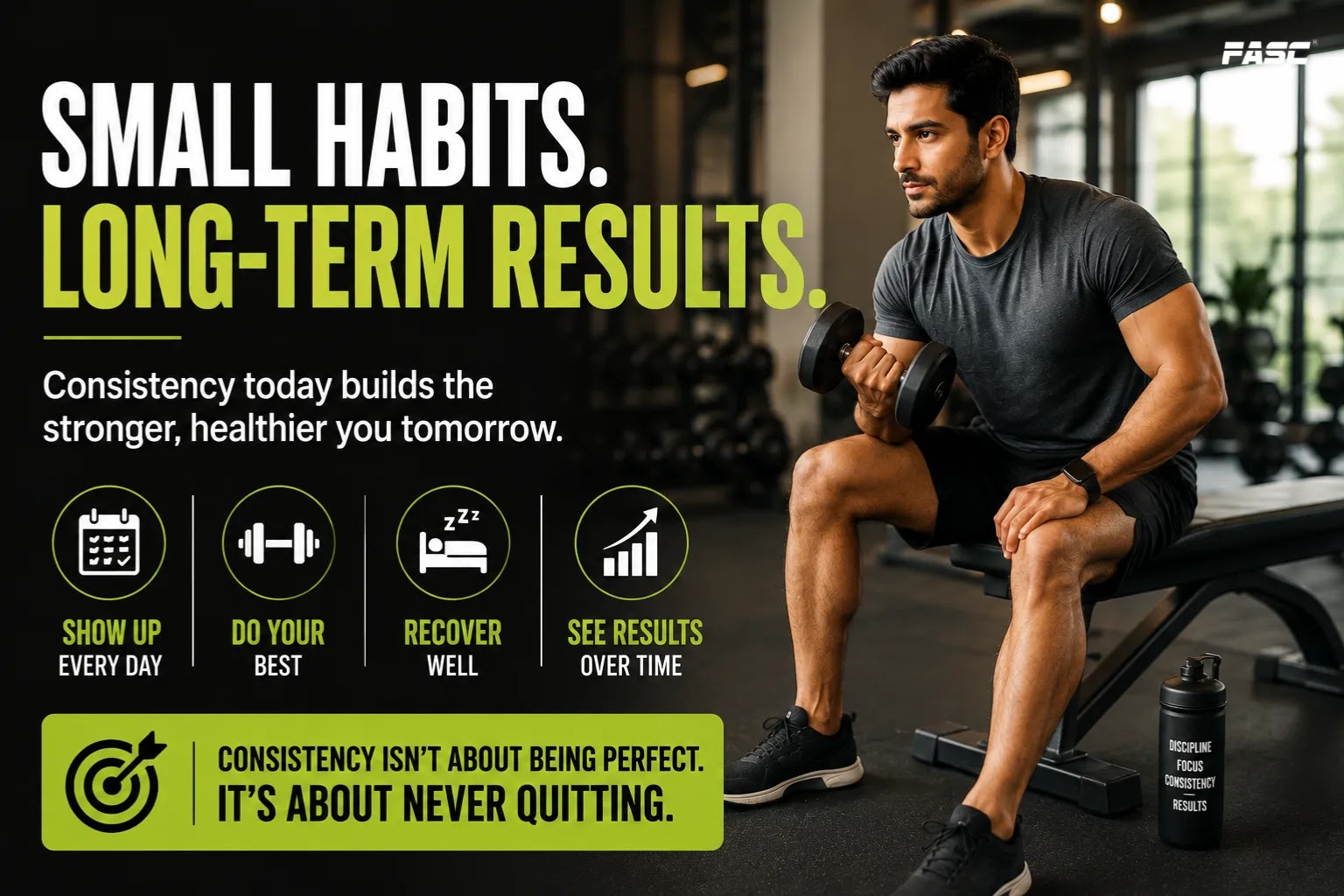 Small habits, long term results