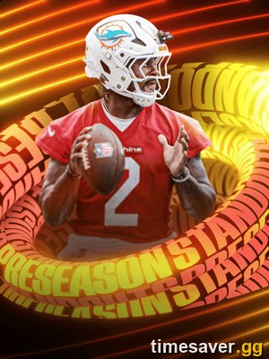 Madden NFL 27 Preseason Standouts Ultimate Team program card — a free upgradeable budget item