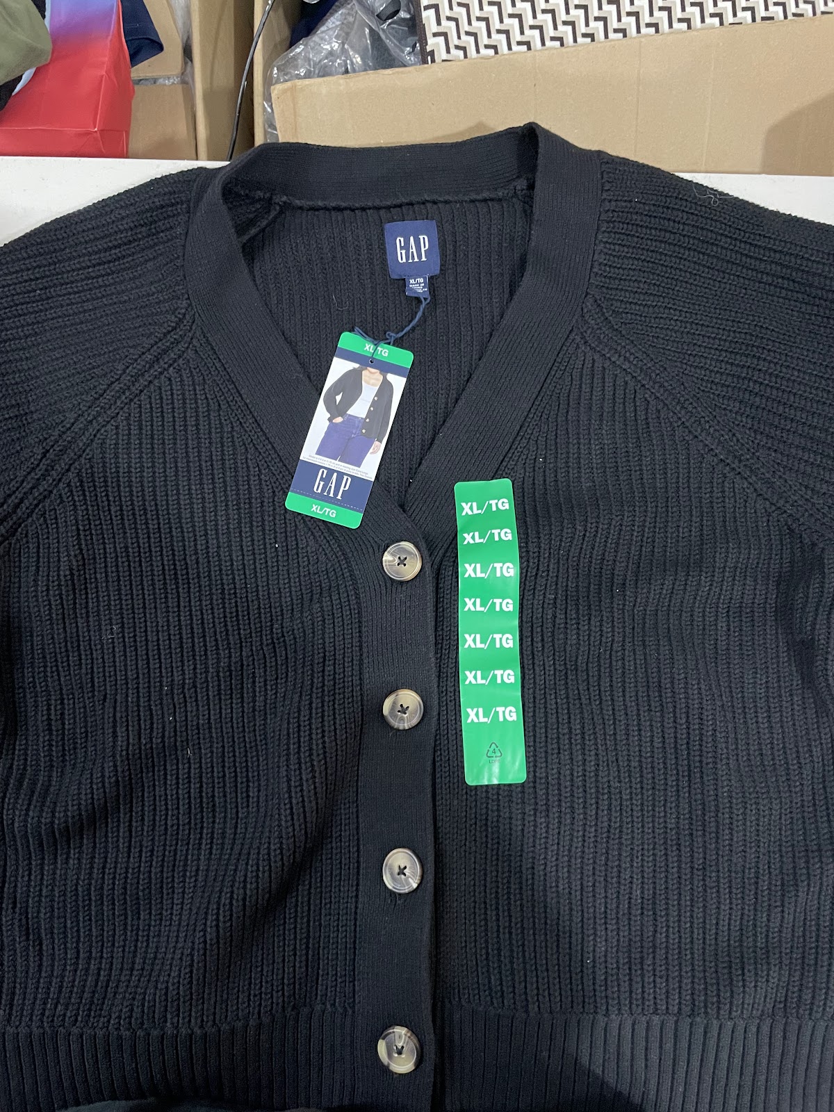 Gap Cardigan Black XL #1251