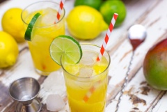 Cách pha chế: cứ 89ml sinh tố xoài thì bạn sẽ pha với 30ml rượu Tequila và đổ soda lên mặt ly. Trang trí với chanh thái lát hoặc xoài tùy thích rồi thưởng thức ngay loại thức uống mát lạnh này nào.
