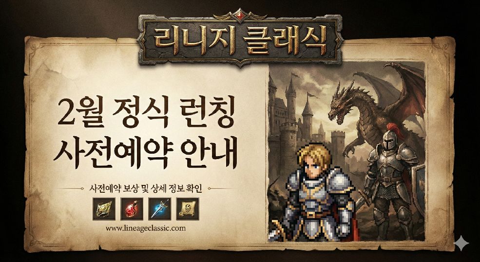리니지 클래식 로고