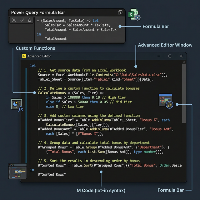 M Language trong Power Query