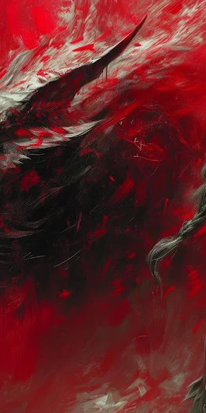 Ai Art, Illustration, Painting, Dragon, Barbarian 5K Wallpaper Background