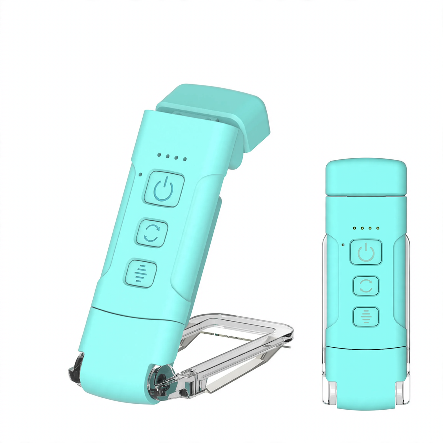 Foldable LED Clip Light for Books, USB Rechargeable