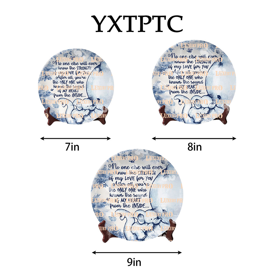 Round Tray With Base