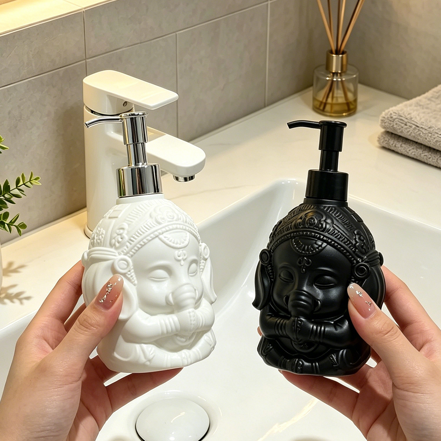 Elephant Soap Dispenser with Pump