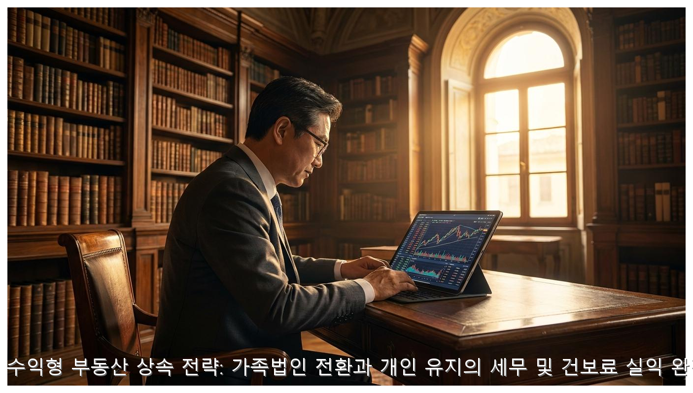 2026 수익형 부동산 상속 법인전환 분석 핵심 안내 및 분석 인포그래픽 (2)