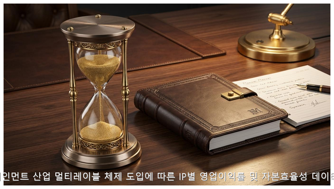엔터테인먼트 산업 멀티레이블 체제 도입에 따른 IP별 영업이익률 및 자본효율성 데이터 분석 핵심 안내 및 분석 인포그래픽 (5)